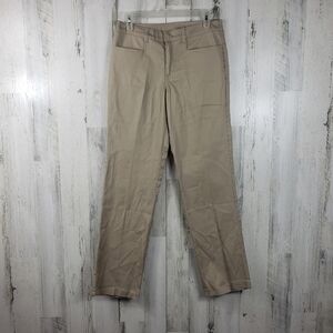 classroom uniforms juniors khaki tan straight leg pants juniors size 5/6
